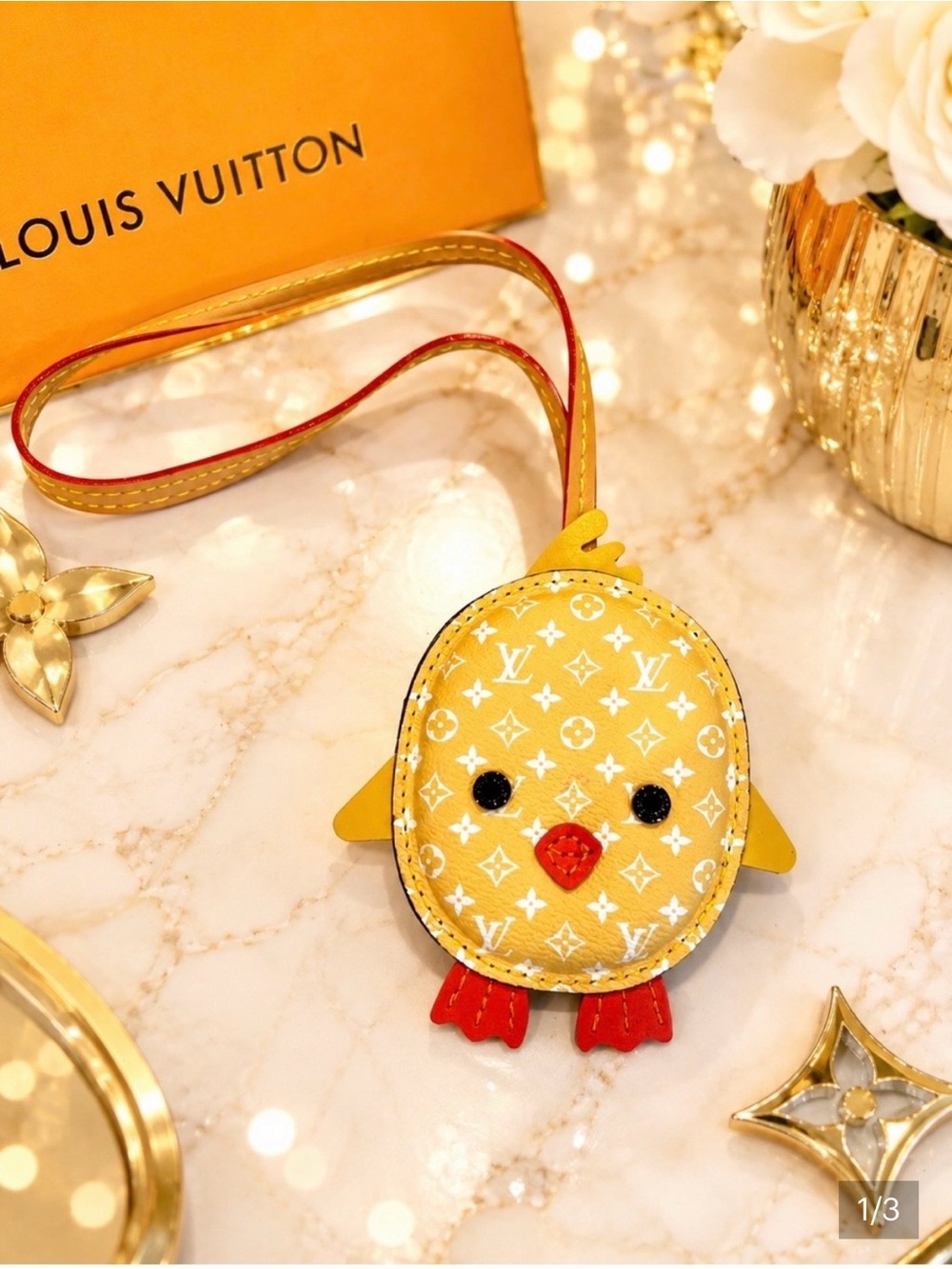 LV Yellow Monogram Chick Crossbody Bag Charm PRICE IS FIRM